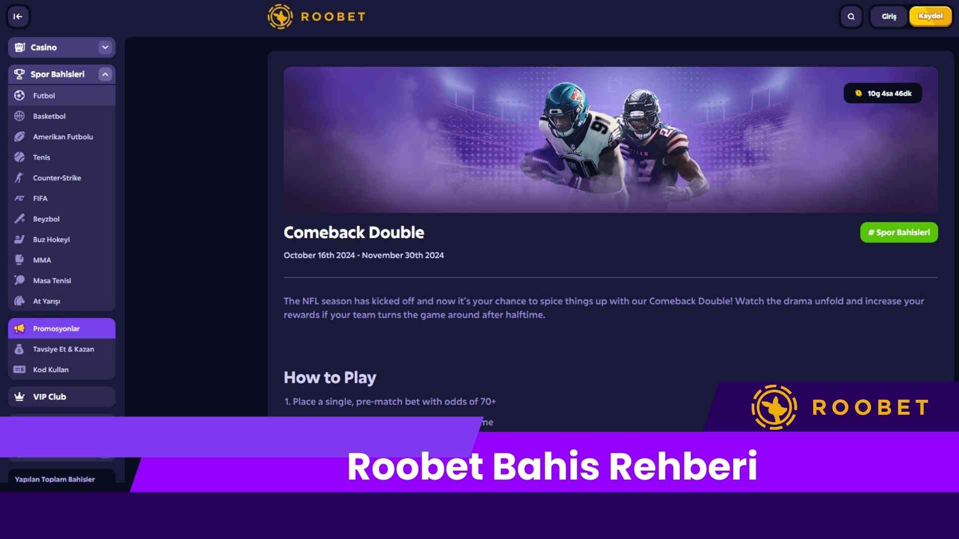 Roobet Bahis Rehberi