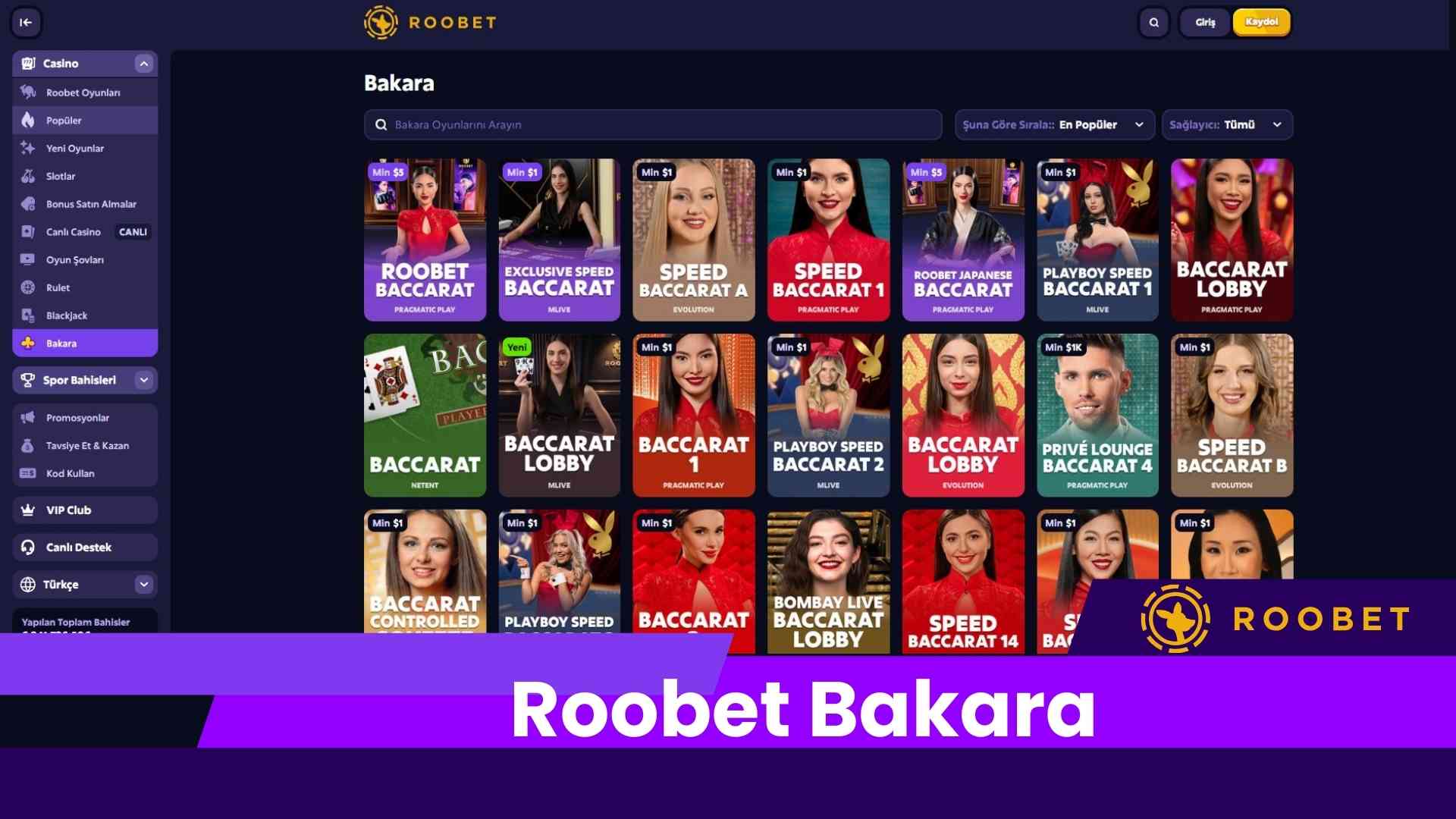 Roobet Bakara