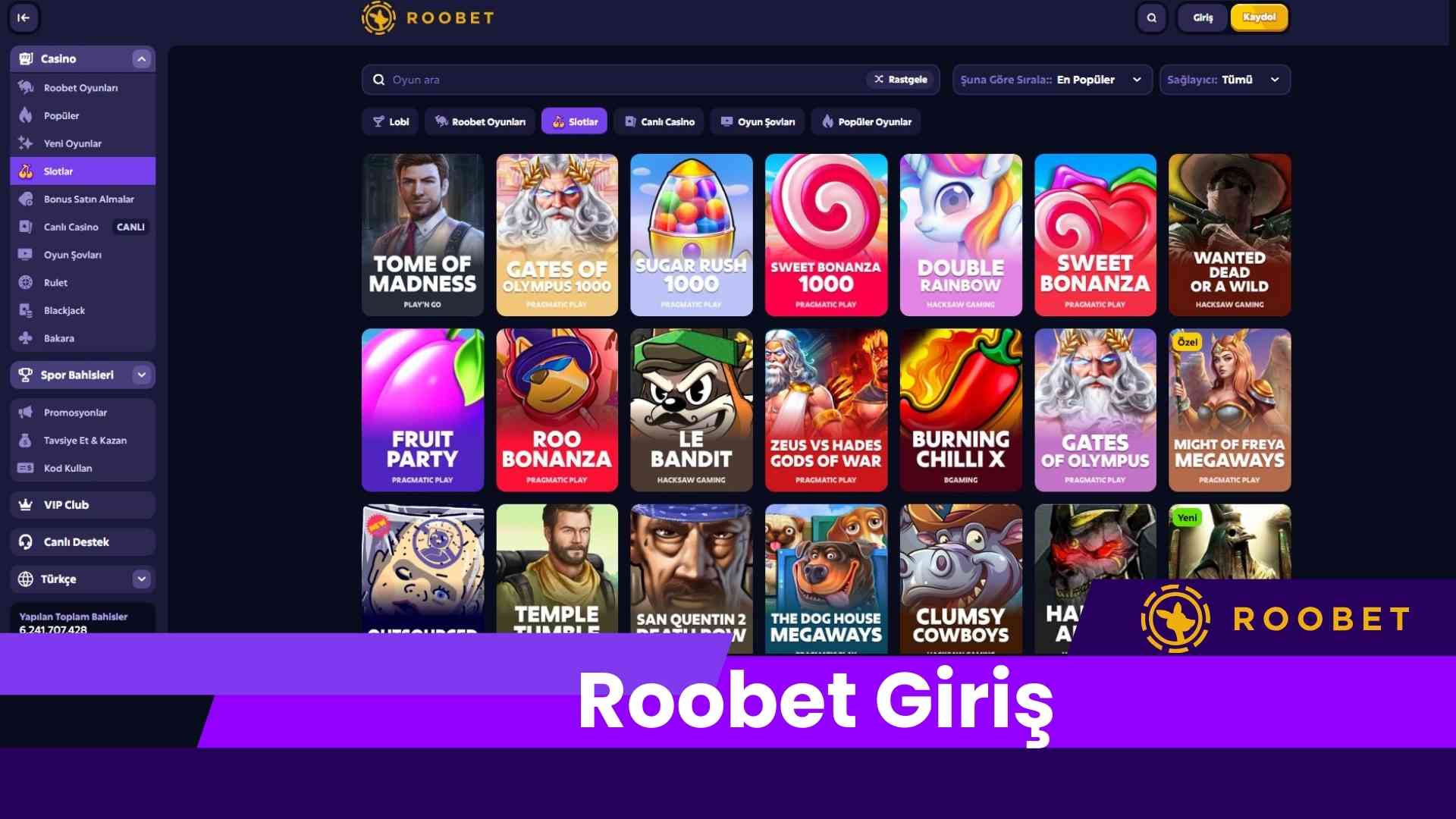 Roobet Giriş