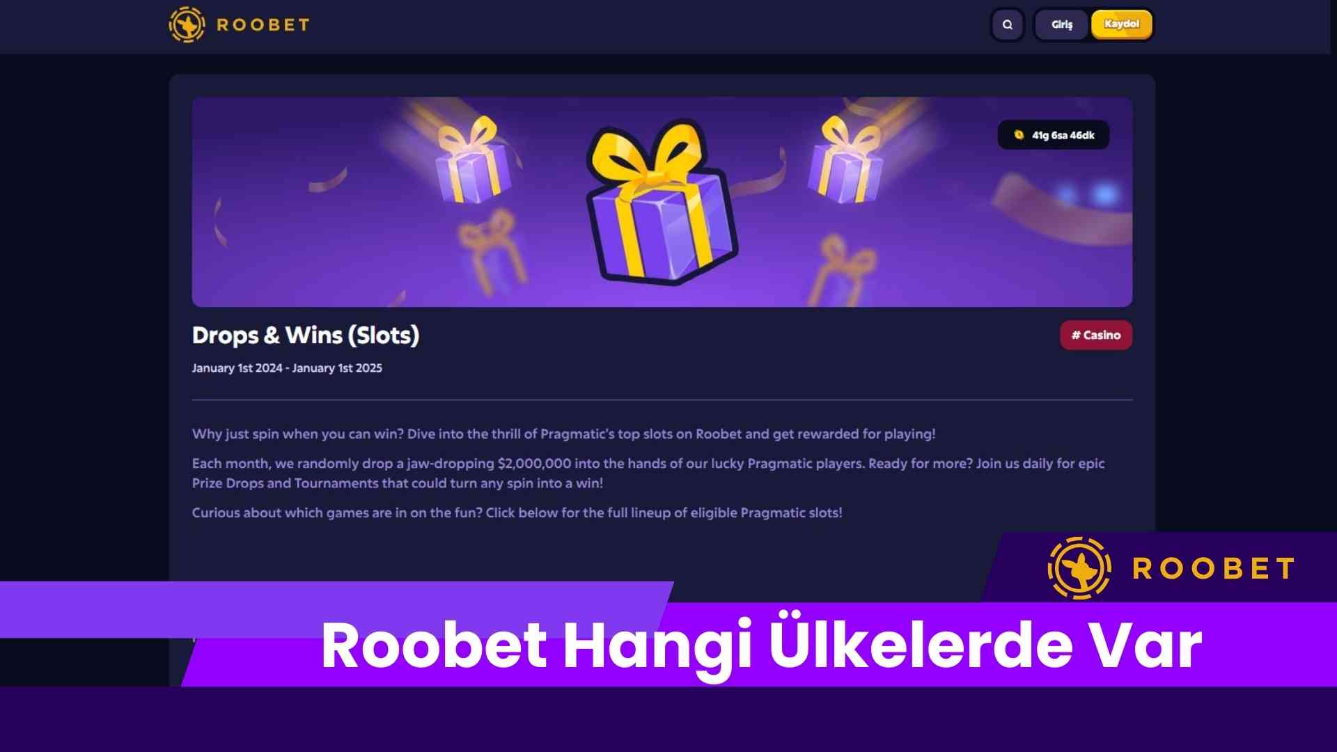 Roobet Hangi Ülkelerde Var