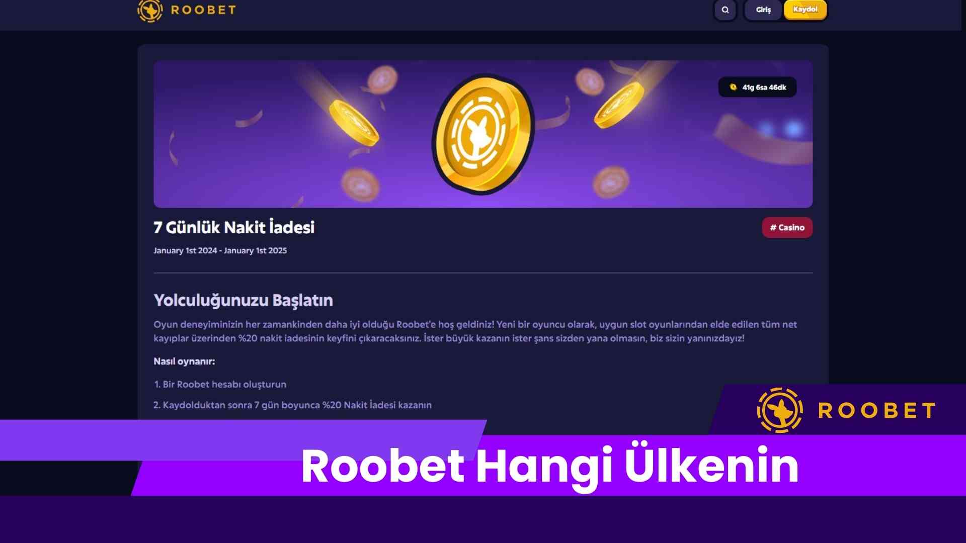 Roobet Hangi Ülkenin