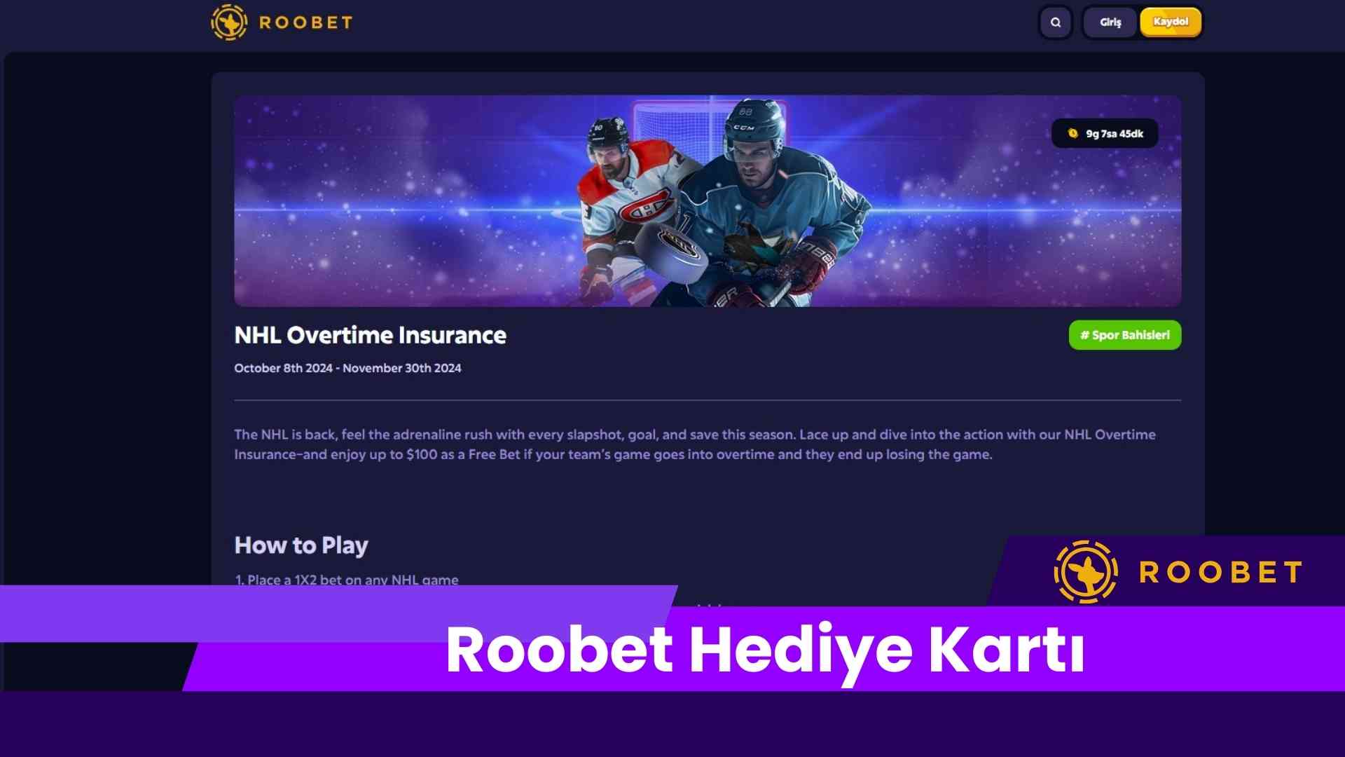 Roobet Hediye Kartı