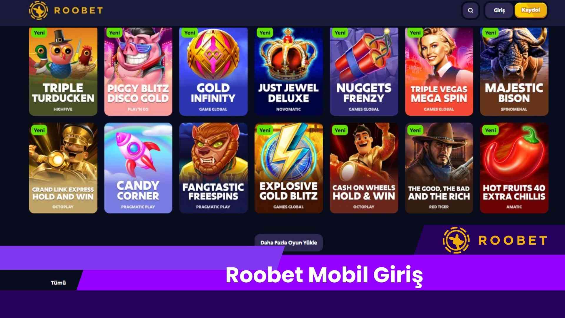 Roobet Mobil Giriş