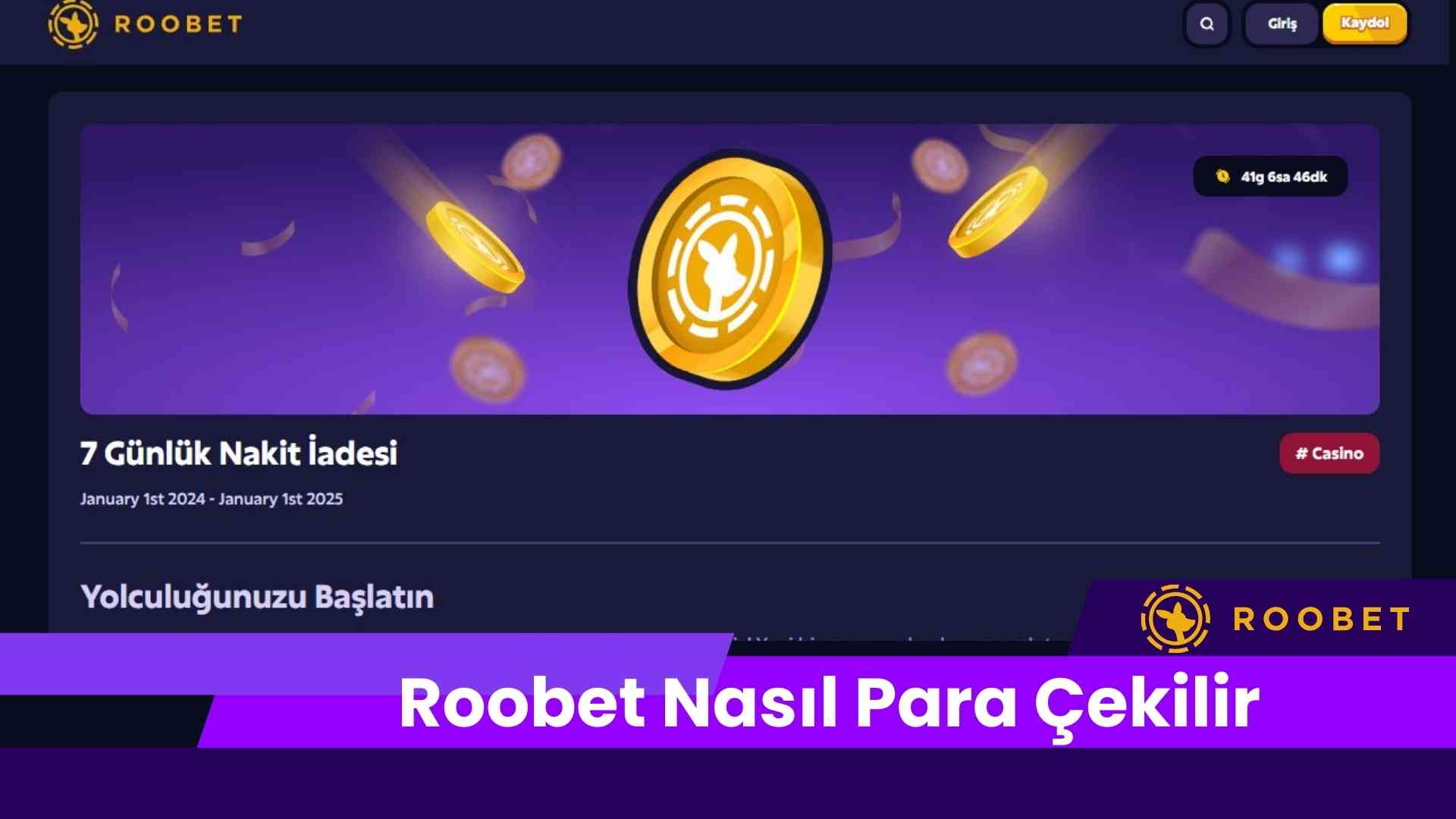 Roobet Nasıl Para Çekilir