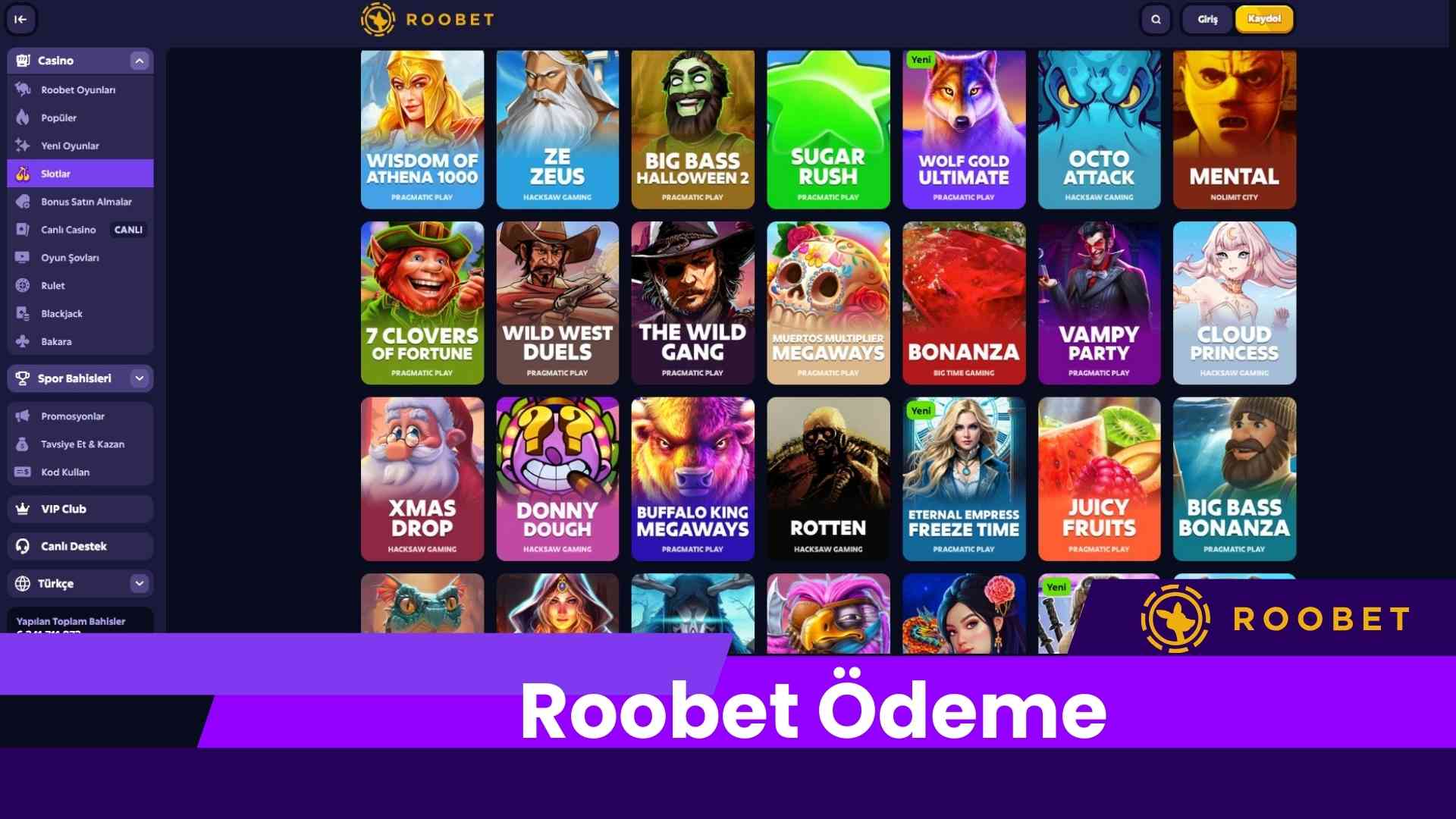 Roobet Ödeme