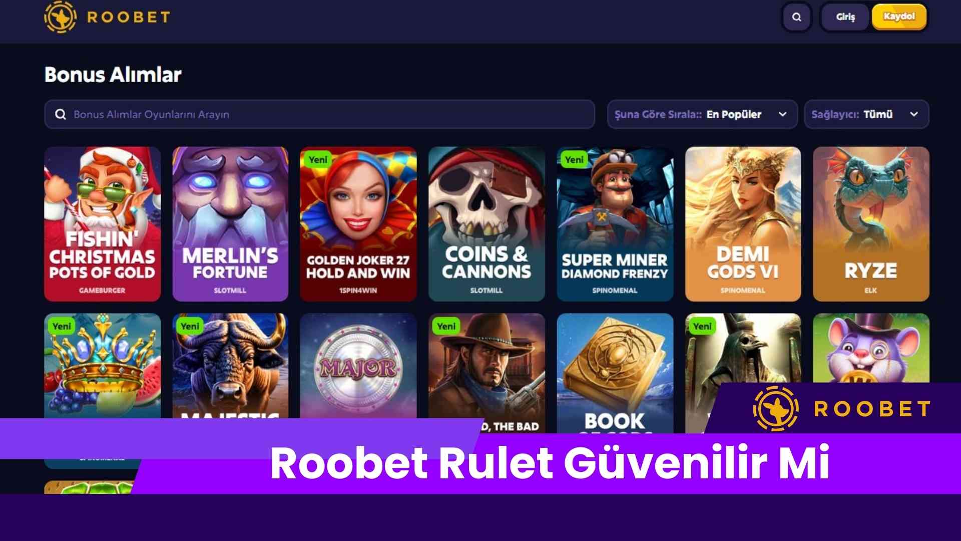 Roobet Rulet Güvenilir Mi