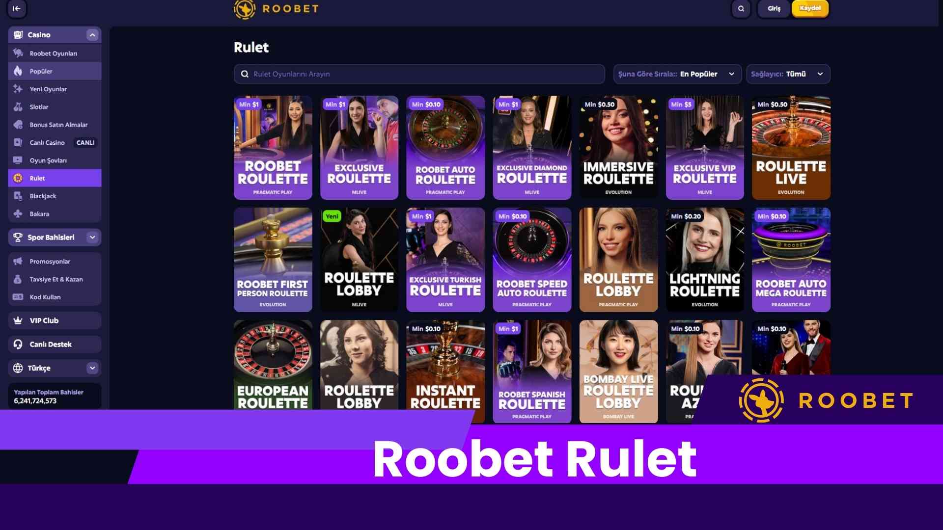 Roobet Rulet