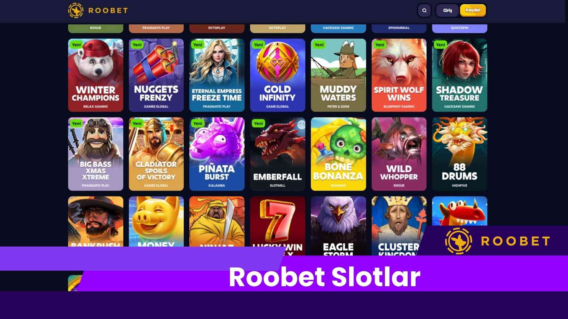 Roobet Slotlar