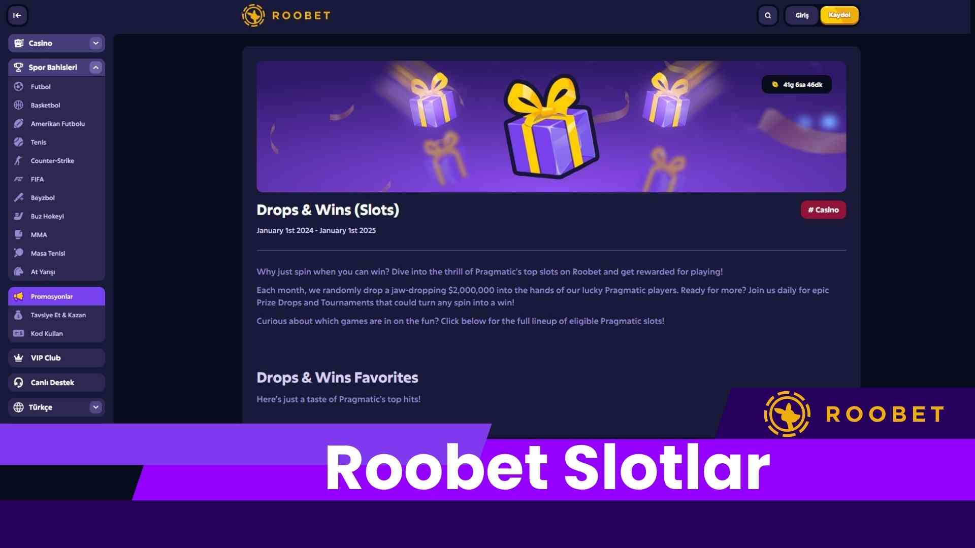 Roobet Slotlar