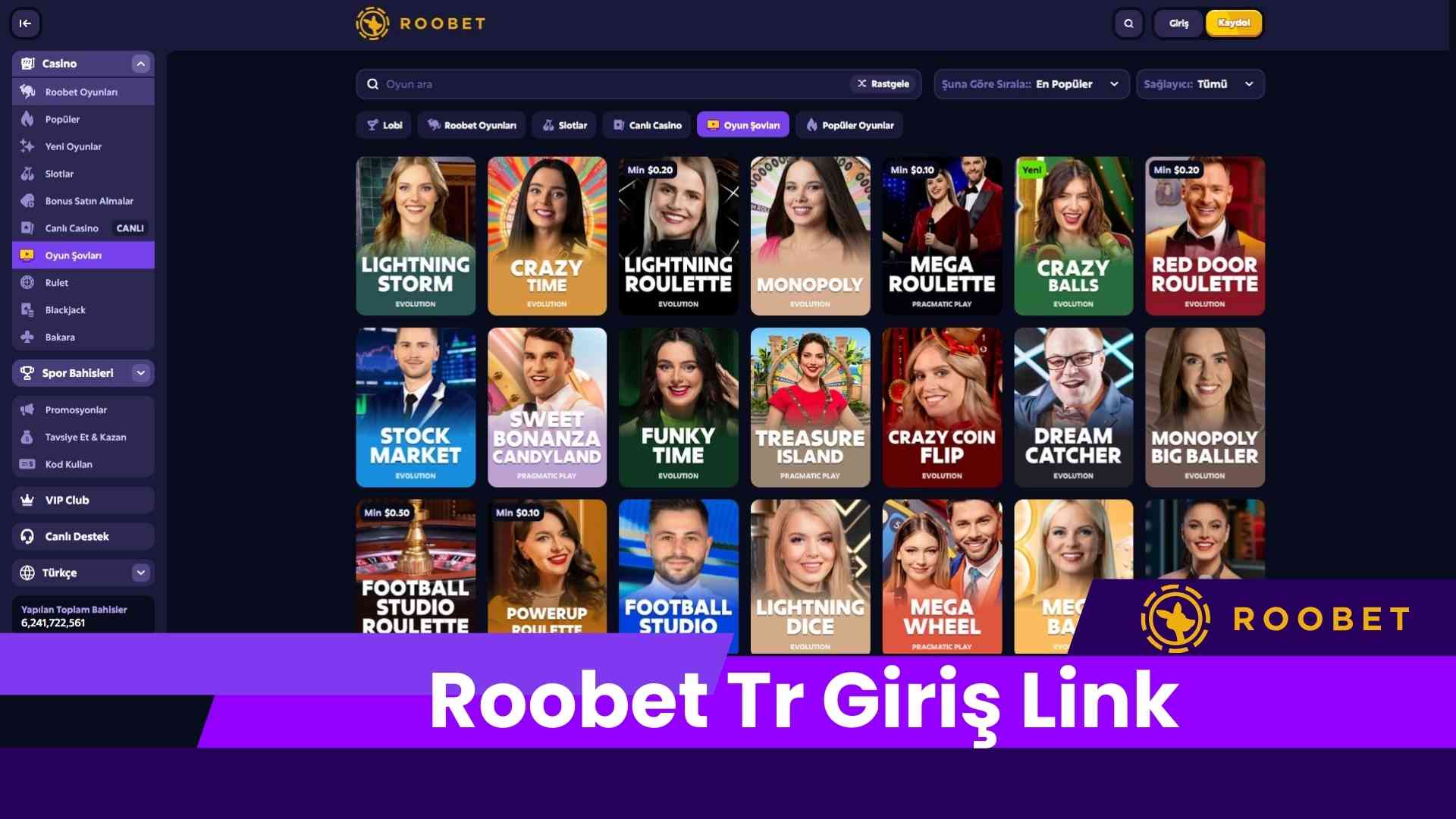 Roobet Tr Giriş Link