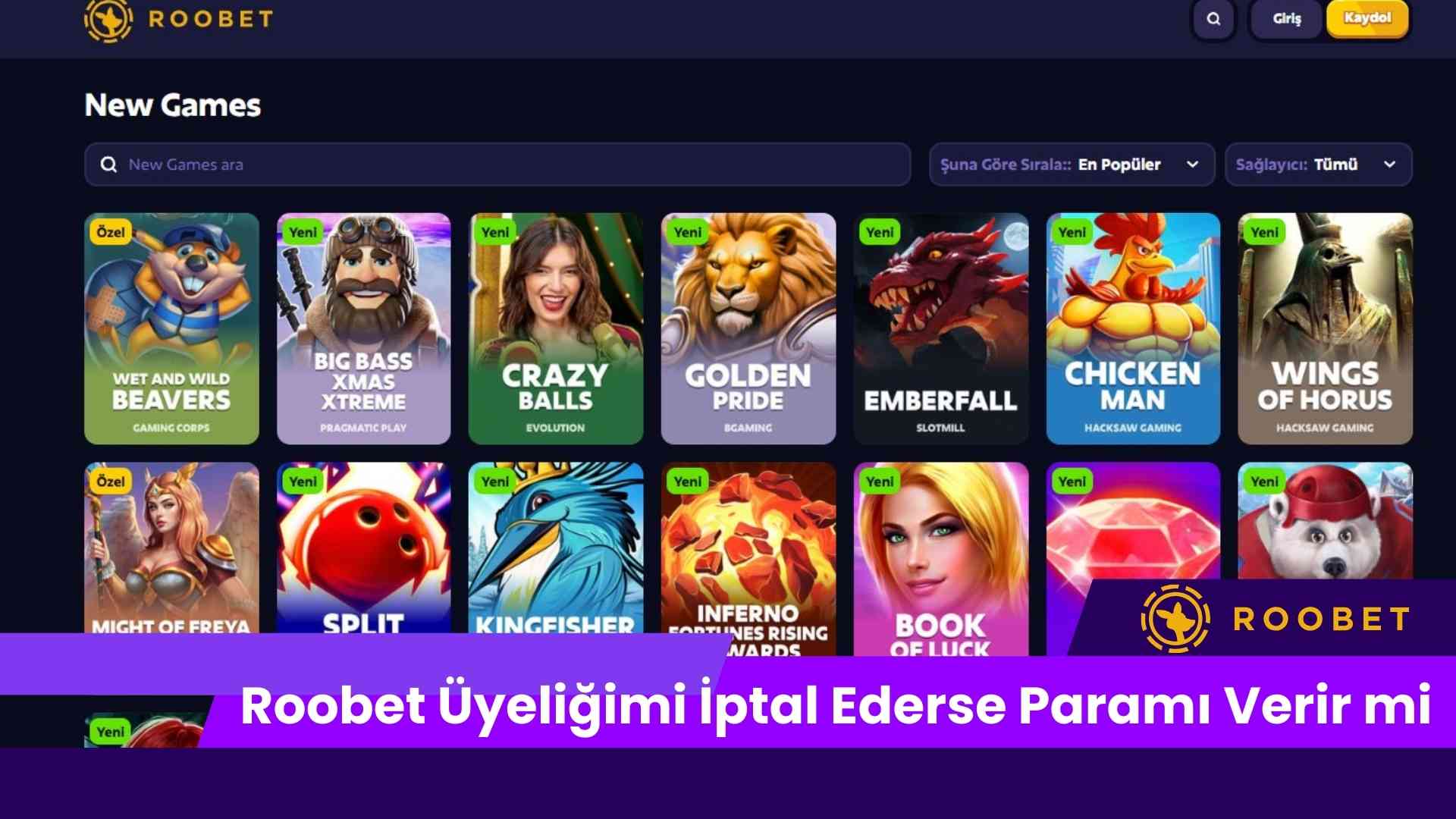 Roobet Üyeliğimi iptal Ederse Paramı Verir Mi